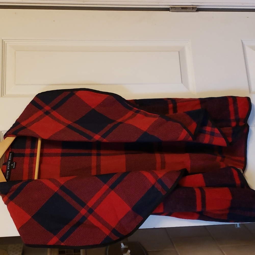 Red Navy vest like new